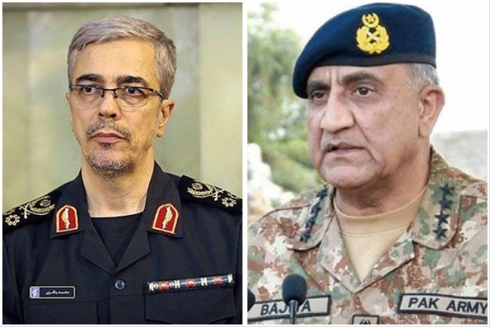 ایران و پاکستان بر ضرورت توسعه مناسبات دفاعی تاکید کردند