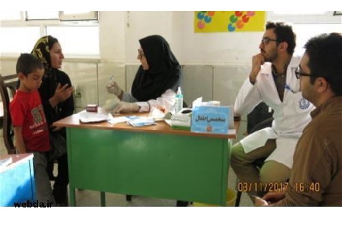 برگزاری اردوی جهادی دانشجویان واحد خودگردان دانشگاه علوم پزشکی شیراز در روستای شوراب