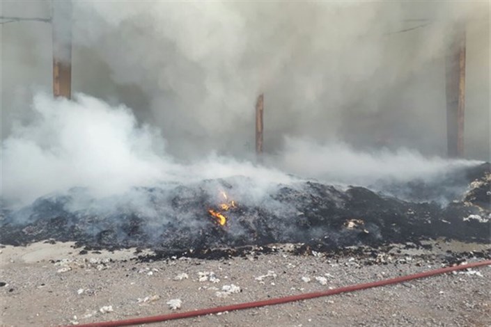 ورود دستگاه قضایی به پرونده آتش سوزی کارخانه اکریلتاب بهشهر