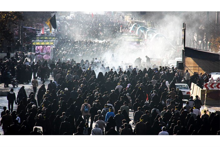 تمهیدات سازمان آتش نشانی  در راهپیمایی روز اربعین در تهران