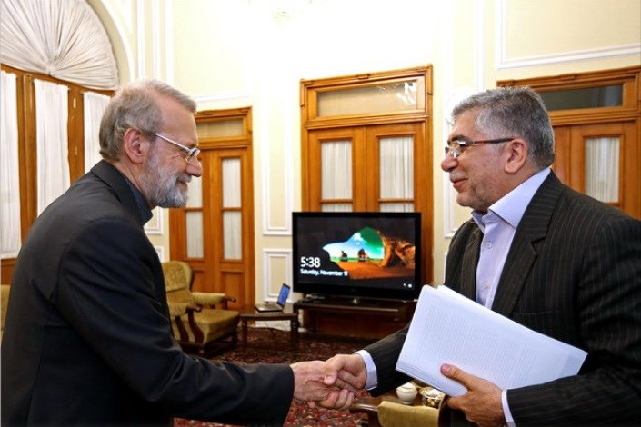 دیدار رئیس جهاد دانشگاهی با لاریجانی