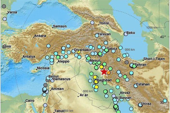 زلزله فارس خساراتی در بر نداشت
