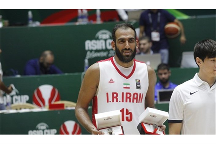 غیبت احتمالی حامد حدادی در دیدار تیم‌ملی بسکتبال مقابل عراق