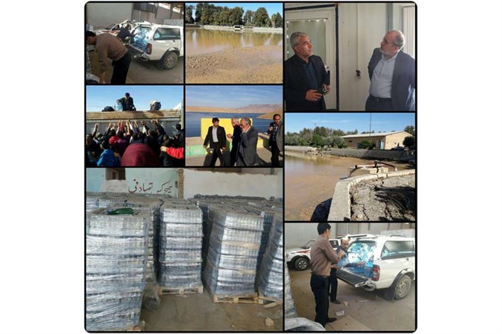 ارسال 60 هزار محموله جدید بطری آب معدنی به روستاهای سرپل ذهاب و قصرشیرین