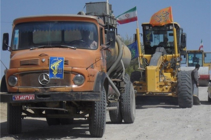 اعزام تجهیزات جدید مهندسی از سپاه به مناطق زلزله زده