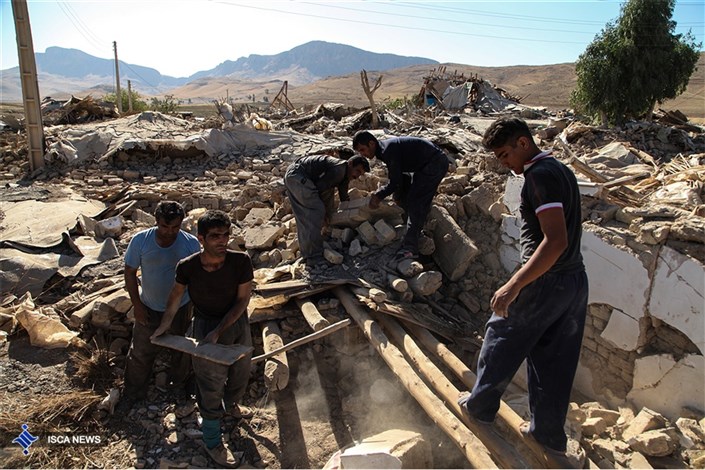  یک امدادگر در منطقه زلزله زده کرمانشاه به شهادت رسید