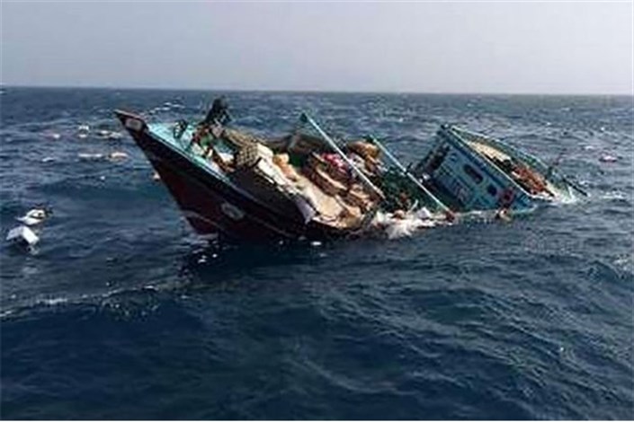 لنج باری در خلیج فارس غرق شد