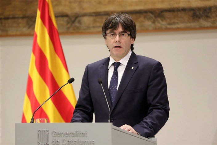 آغاز کارزار انتخاباتی رئیس معزول کاتالونیا در بلژیک 