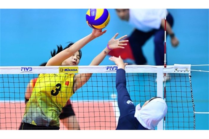 پیروزی تیم ملی والیبال جوانان دختر ایران برابر تیم تایلند