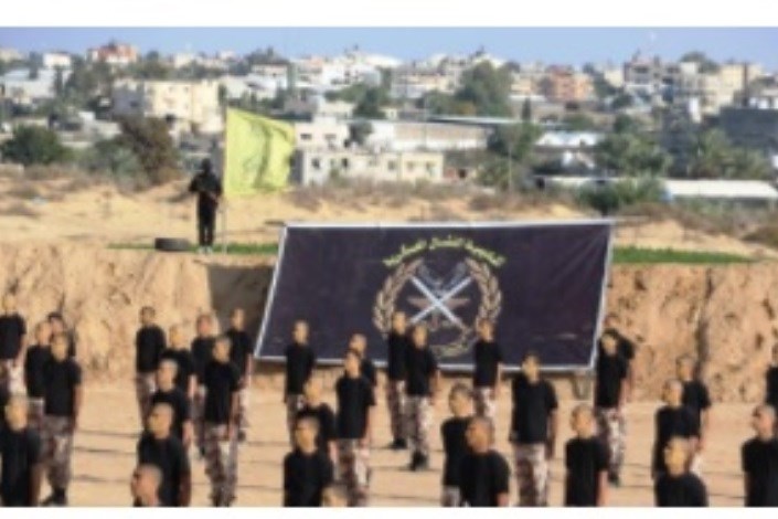 افتتاح نخستین پادگان نظامی گردان‌های شهدای الاقصی در غزه + تصویر
