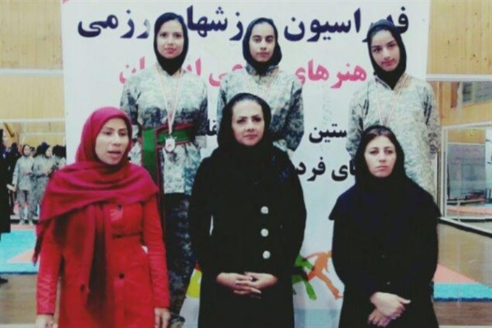 کسب دو مدال طلای دانشجوی واحد زابل در مسابقات هنرهای رزمی دفاعی ایرانیان کشور