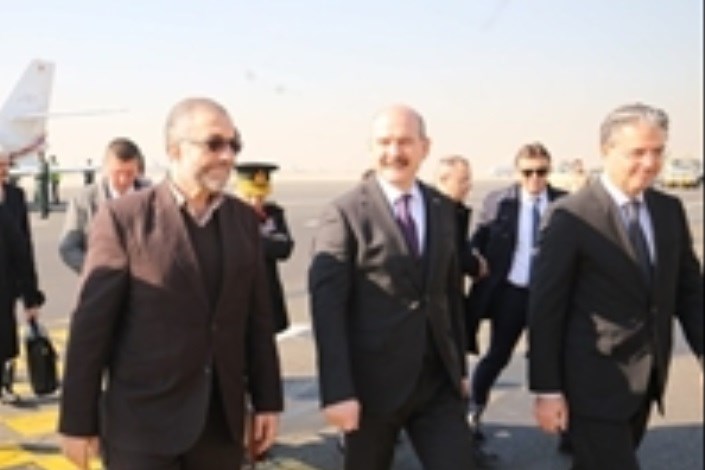 وزیر کشور ترکیه وارد تهران شد