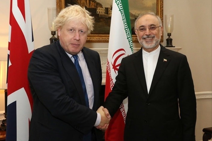 دیدار وزیر خارجه انگلیس  با صالحی