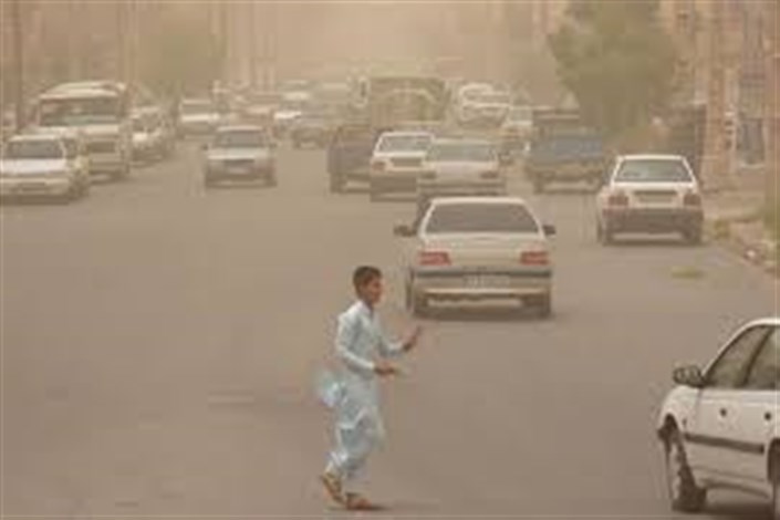  گرد و غبار مهمان آخر هفته سیستان و بلوچستان