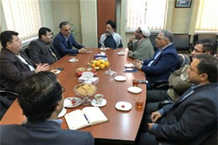 دیدار مدیر شعب بانک ملی استان گلستان با رئیس دانشگاه آزاد اسلامی گرگان