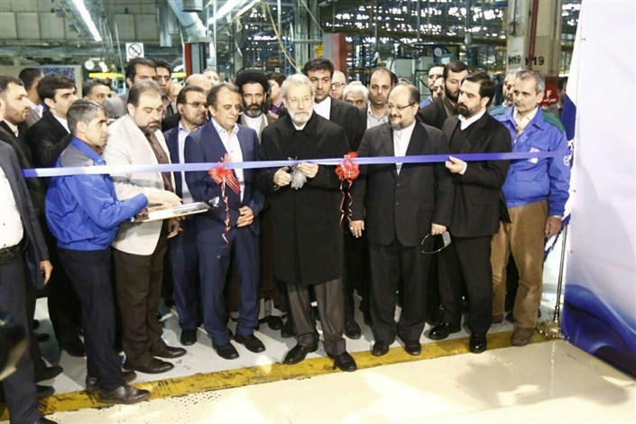 افتتاح خط تولید "دنا پلاس توربو" و "پژو 207 صندوق دار" در ایران خودرو+تصاویر