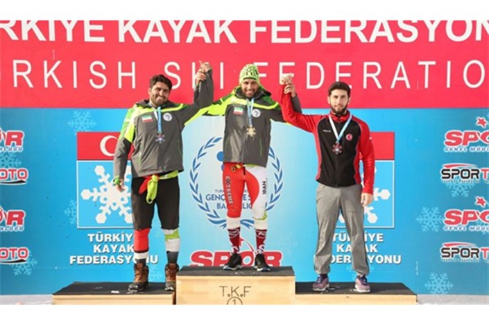 کسب 3 مدال دیگر برای اسکی بازان ایران در ترکیه