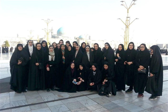 اعزام کاروان زیارتی دانشجویان دانشگاه آزاد واحد اردبیل به مشهد مقدس 