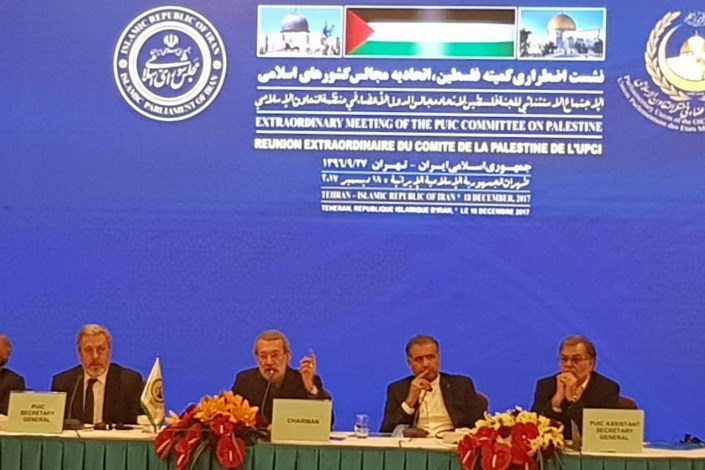  لاریجانی : مراوده  اقتصادی با رژیم صهیونیستی  با غیرت عربی و اسلامی سازگار نیست 