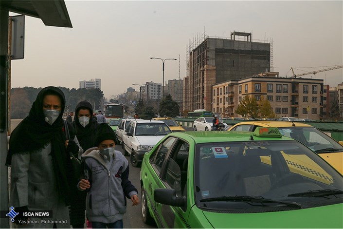 هوای تهران همچنان برای گروه های حساس، ناسالم است/ پیش بینی افزایش غلظت آلاینده دراکثر مناطق پایتخت 