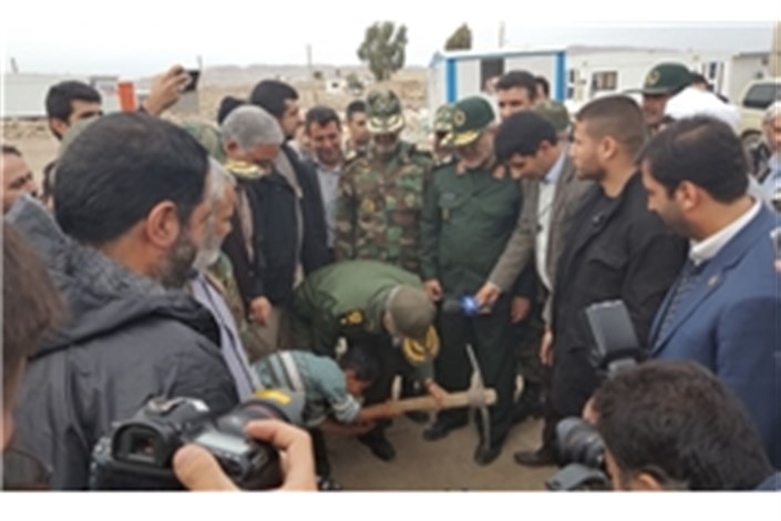 وزارت دفاع برای مردم روستای زلزله‌زده قلعه‌داری در کرمانشاه خانه می‌سازد