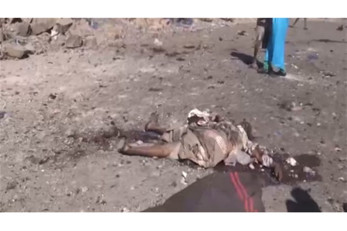 حمله جنگنده های سعودی به بازاری در یمن!