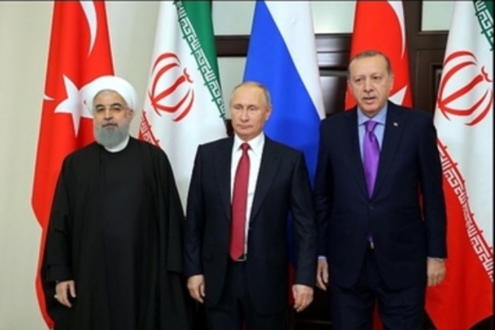روحانی، پوتین و اردوغان در ماه آوریل دیدار می کنند 