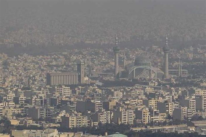 میزان شاخص آلایندگی در هوای اصفهان