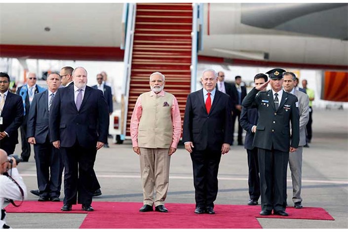 نتانیاهو به هند سفر می کند