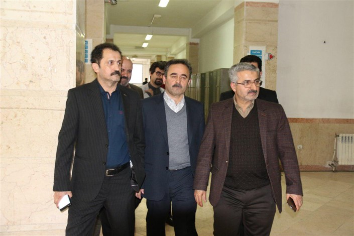 دیدار مسئولان شهر لاهیجان با رییس جدید دانشگاه آزاد