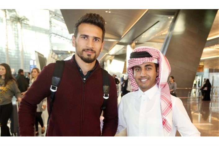 شهباززاده برای امضا قرارداد با قطر به دوحه رسید