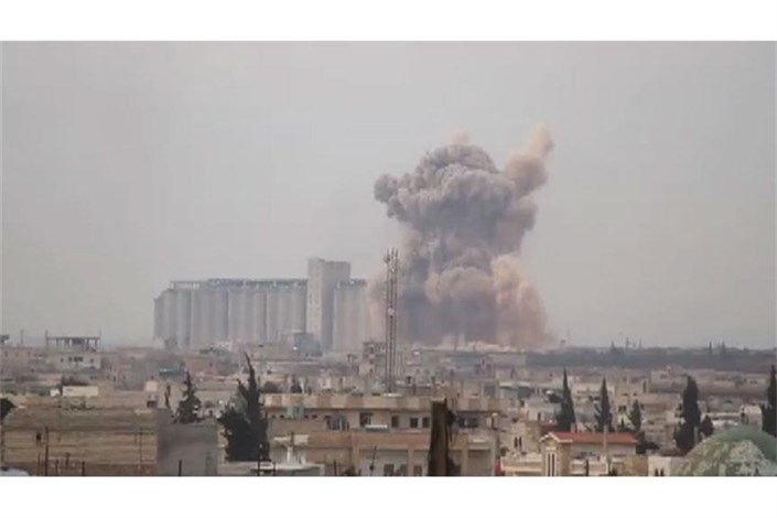 بر اثر حمله نیروهای روس به ادلب ۵تن کشته شدند