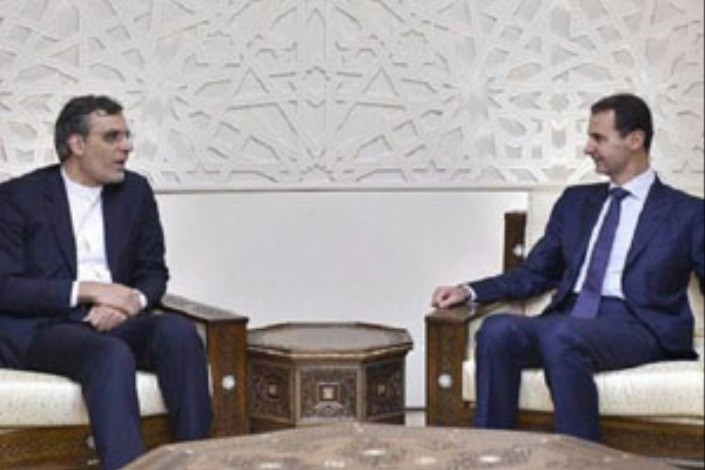 دستیار ارشد ظریف با بشار اسد دیدار کرد