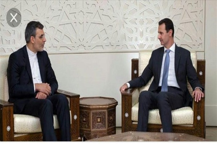 جابری انصاری با رئیس جمهور سوریه دیدار کرد