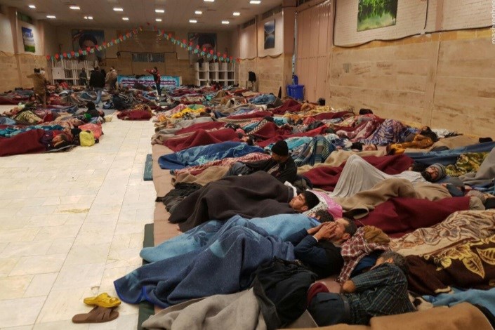 دیشب  3000  کارتن خواب و بی‌خانمان در ۱۸ گرمخانه  اسکان داده شدند