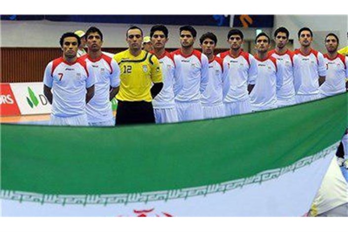 کاروان فوتسال ایران با نام فجر در راه قهرمانی آسیا 