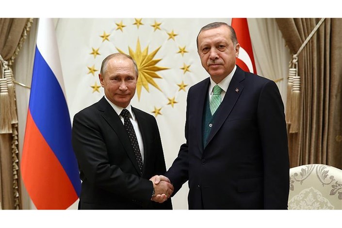 رایزنی تلفنی پوتین و اردوغان در خصوص سوریه