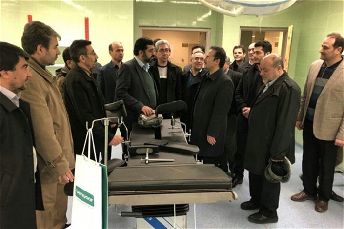  استاندار اردبیل از بیمارستان امام رضا (ع) دانشگاه آزاد اسلامی بازدید کرد