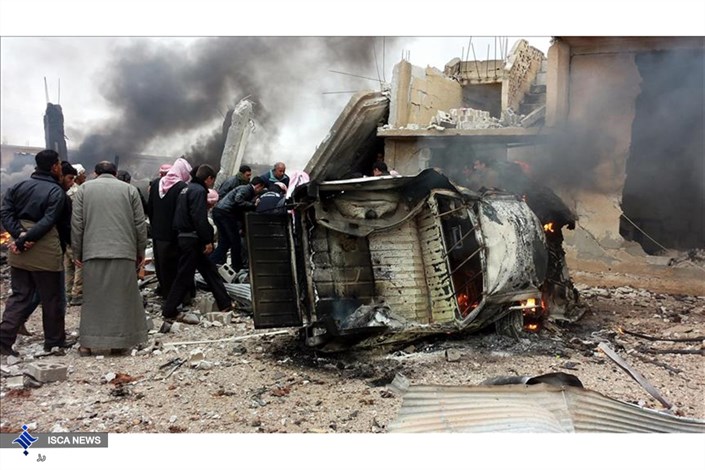 انفجار خودرو انتحاری  در ادلب 37 کشته و زخمی برجای گذاشت 