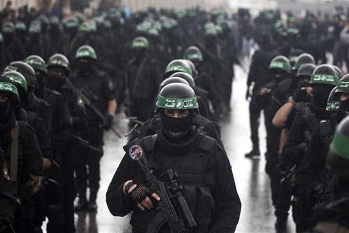 آماده باش شاخه نظامی حماس در نوار غزه