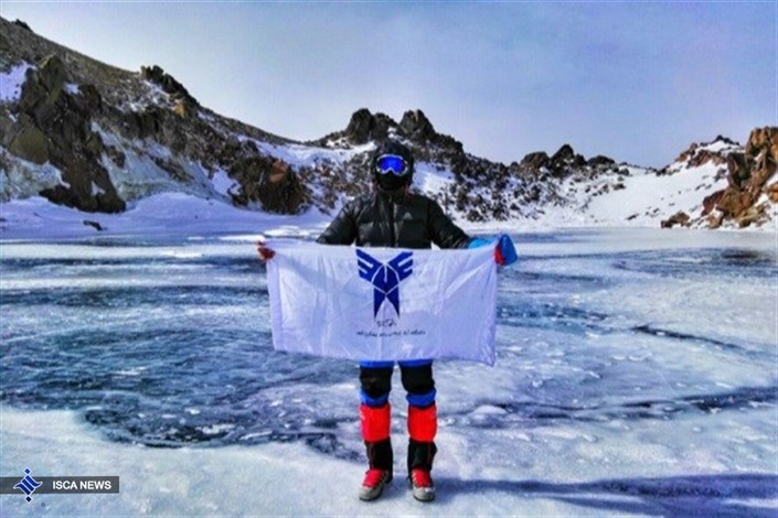  دانشجوی دانشگاه آزاد اسلامی مشگین شهر قله سبلان را فتح کرد