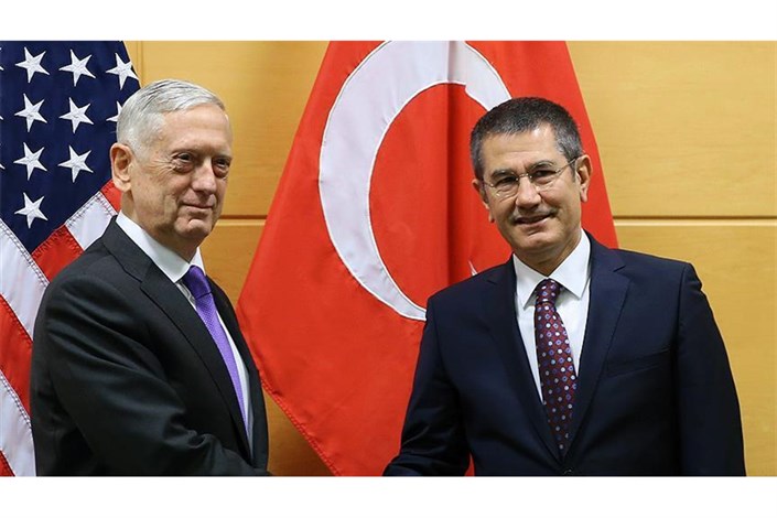 دیدار مهم وزرای دفاع ترکیه و آمریکا