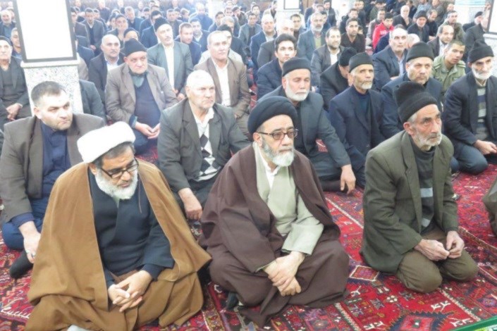 حضور سرزده آل‌‌هاشم در نماز جمعه شهر شربیان