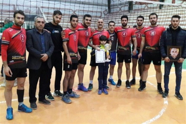قهرمانی دانشگاه آزاد اسلامی بهشهر در مسابقات والیبال چند جانبه شرق استان مازندران