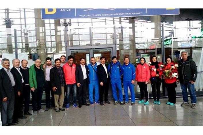 کاروان المپیک زمستانی به ایران بازگشت