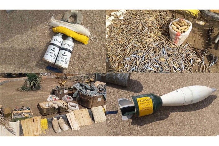 کشف انبار تسلیحات اسرائیلی داعش در دیرالزور + تصاویر