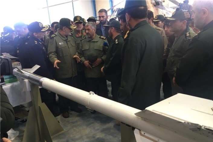 پروژه موشکی «آذرخش» در هوانیروز سپاه رونمایی شد