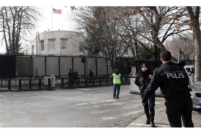 دستگیری  4 عراقی  به اتهام حمله به سفارت آمریکا در ترکیه