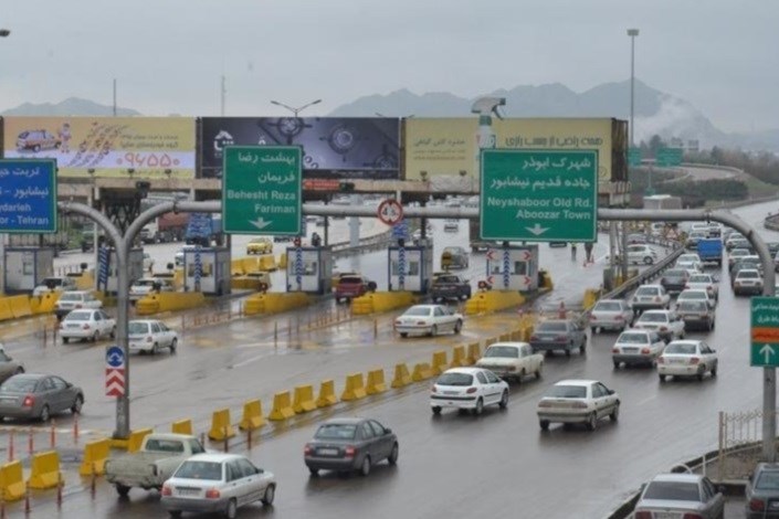  اجرای طرح پیشگیری از تصادفها در آزاد راه مشهد - باغچه