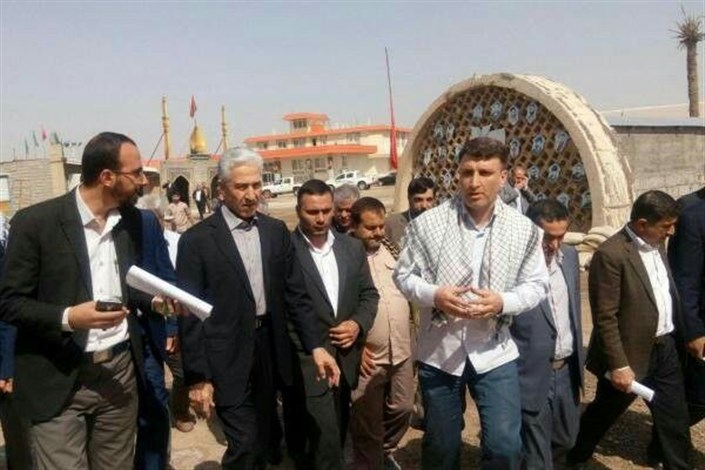 وزیر علوم از مجتمع اردوگاهی شهید باکری خرمشهر بازدید کرد